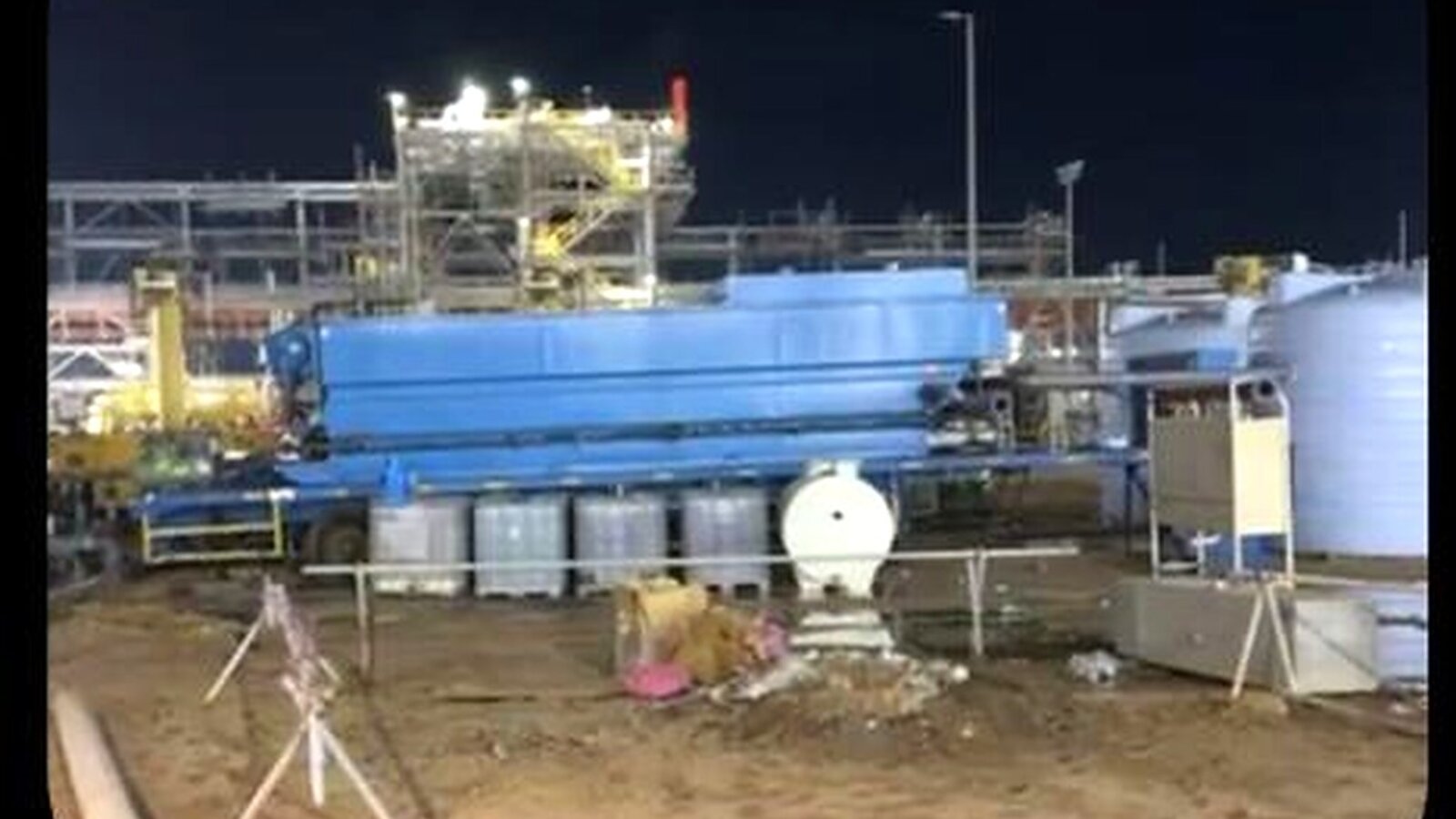 H2S Contaminated Seawater Treatment — Tanajib 1